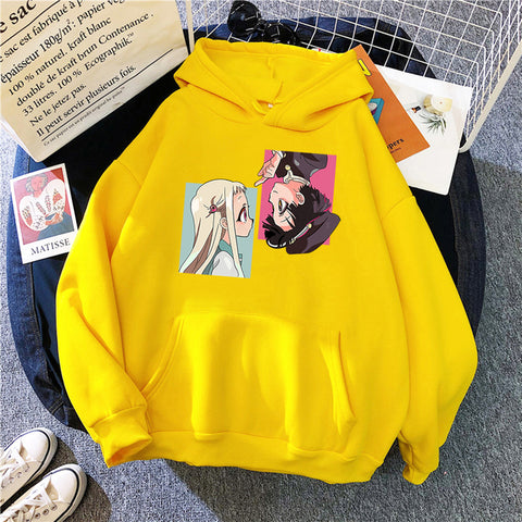 Image of Jibaku Shounen Hanako Kun Hoodies Anime Toilet-Bound Hanako-Kun Print Sweatshirts Oversized Hoodie Harajuku Tracksuits