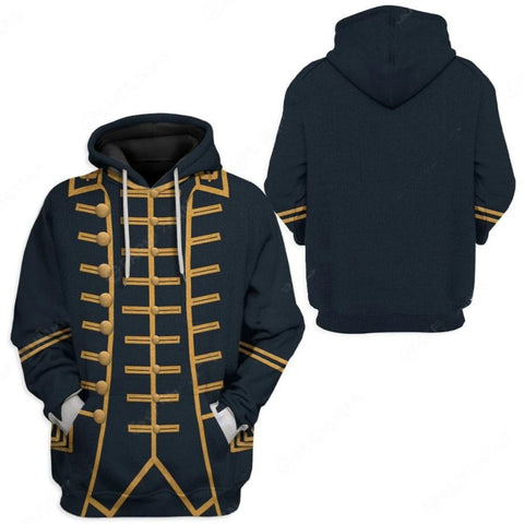 Image of Historical Personage John Hancock 3D Printed Cosplay Hoodie