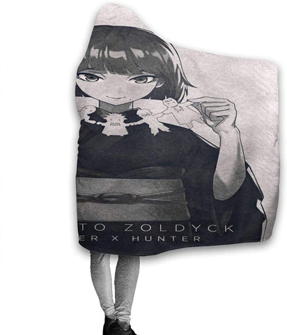 Image of H-unter X H-unter Manga HXH Kalluto Zoldyck 3D Printed Hooded Blanket