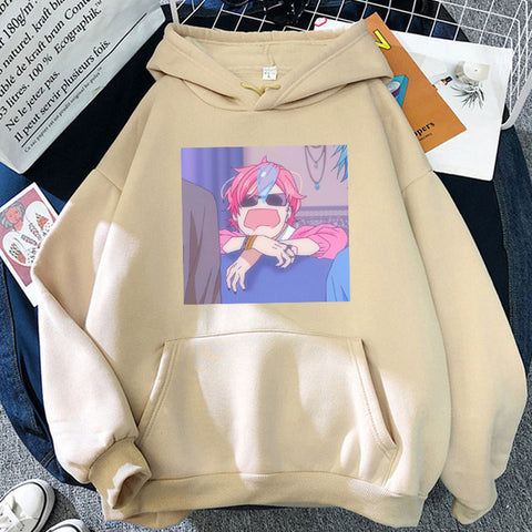 Image of Anime Ayato Yuri Yarichin Bitch Club Hoodies Fashion Manga Casual Long Sleeve Sweatshirt