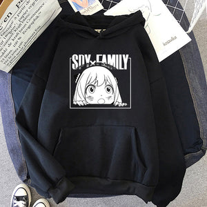 Spy X Family Hoodies Anime Streetwear Harajuku Hip Hop Tops