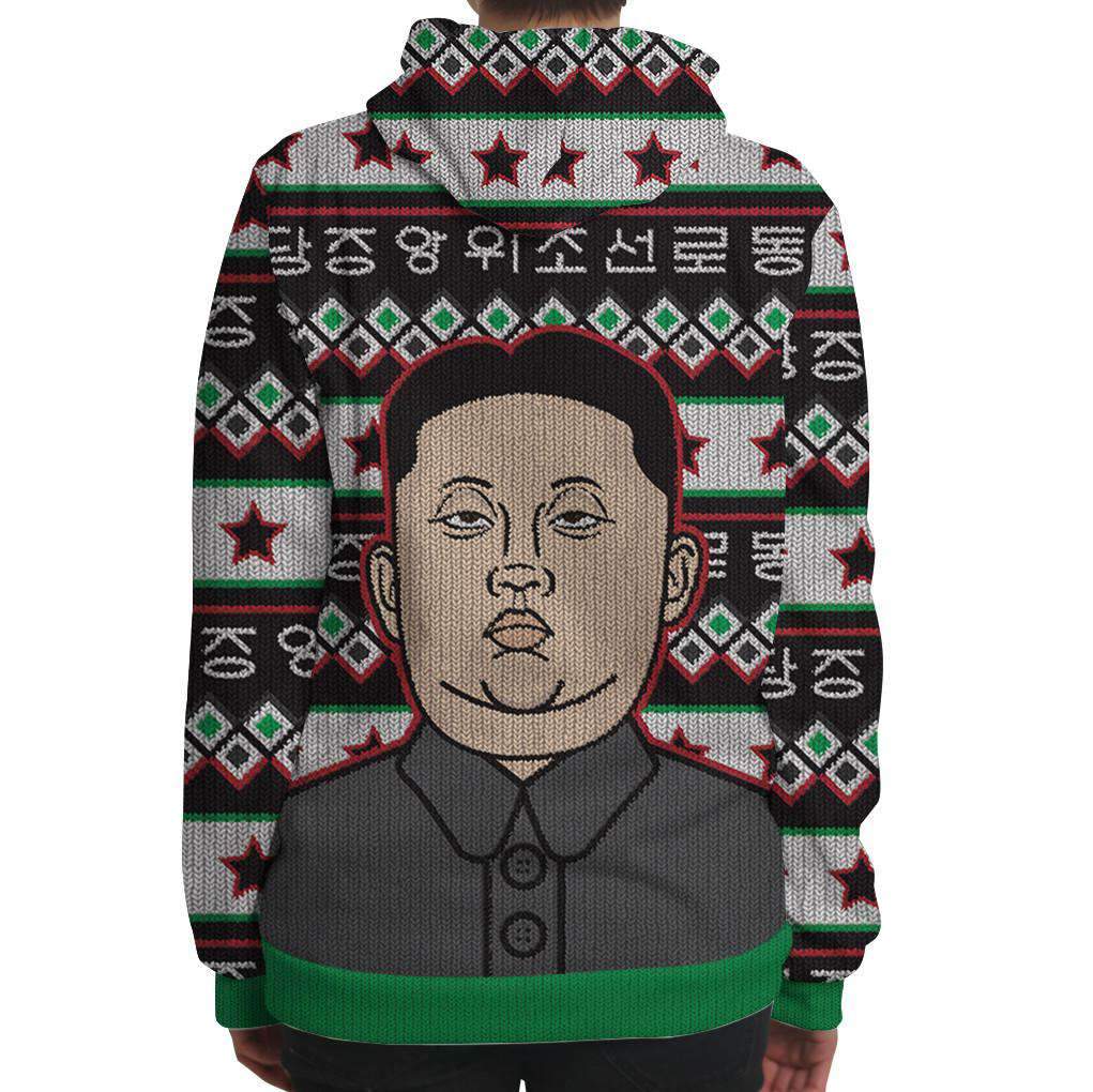Kim Jong Un Xmas Hoodie