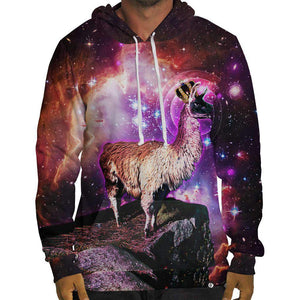 King Llama Hoodie