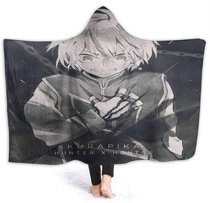 H-unter X H-unter Kurapika 3D Printed Hooded Blanket