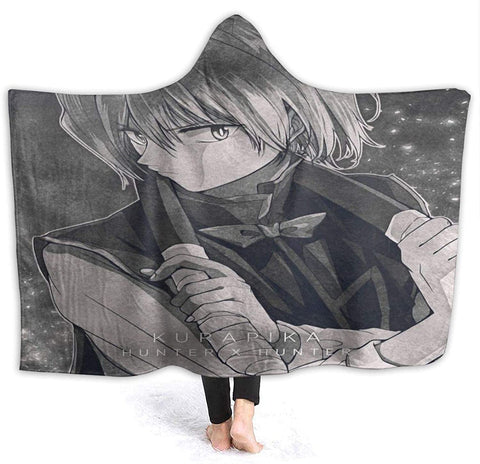 Image of H-unter X H-unter Kurapika 3D Printed Hooded Blanket