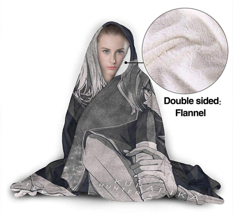 Image of H-unter X H-unter Kurapika 3D Printed Hooded Blanket