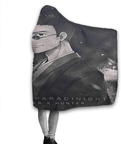 Image of H-unter X H-unter Leorio Paradinight 3D Printed Hooded Blanket