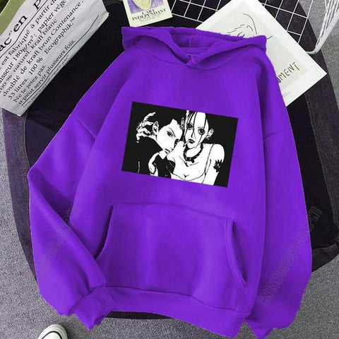 Image of Nana Osaki Japanese Anime Fashion Manga Streetwear Long Sleeves Pullover Hoodie