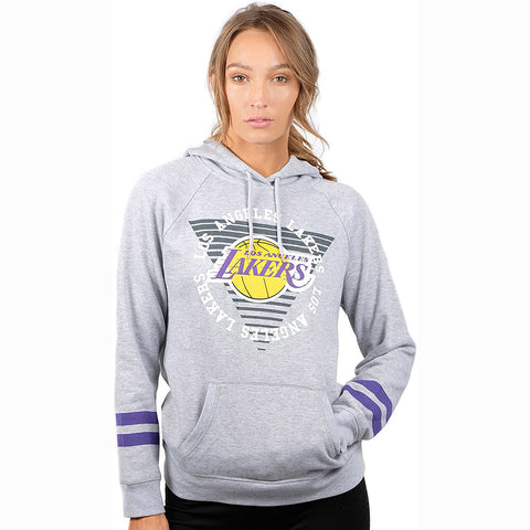 Image of NBA Basketball Team Los Angeles Lakers Sports Fleece Pullover Hoodie