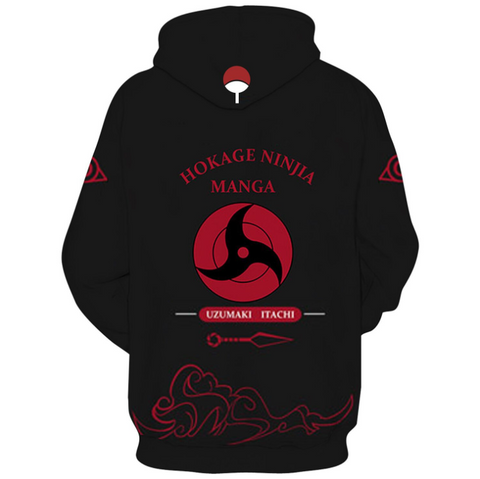 Image of Naruto Hoodie - Hokage Ninjia Pullover Hoodie