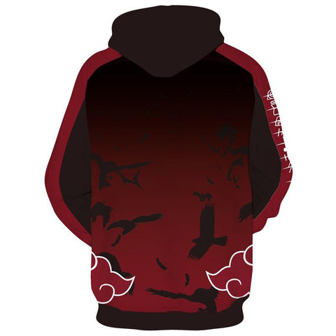 Image of Naruto Hoodie - Akatsuki Pullover Hoodie