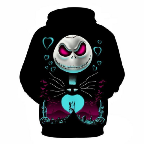 Image of Jack Skellington Hoodies - Pullover Hoodie