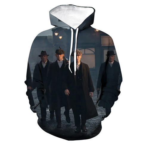 Image of TV Series Peaky Blinders 3D Printed Hooded Pullover Hoodies