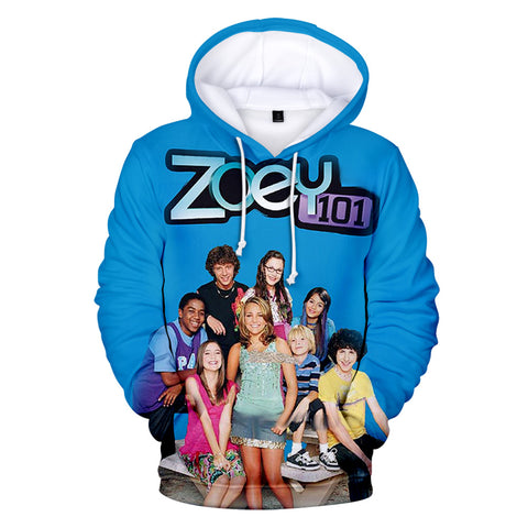 Image of Zoey 101 3D Printed Hoodies - Fashion Comedy TV Series Sweatshirts