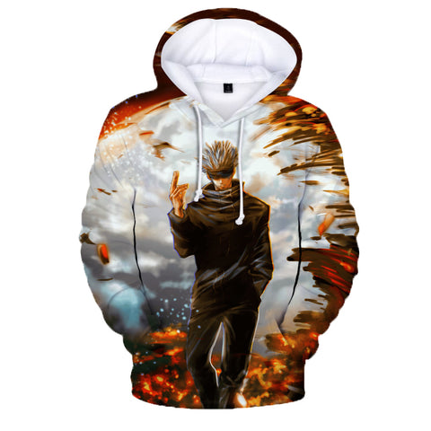 Image of Jujutsu Kaisen 3D Hoodies - Anime Fashion Streetwear Sweatshirt