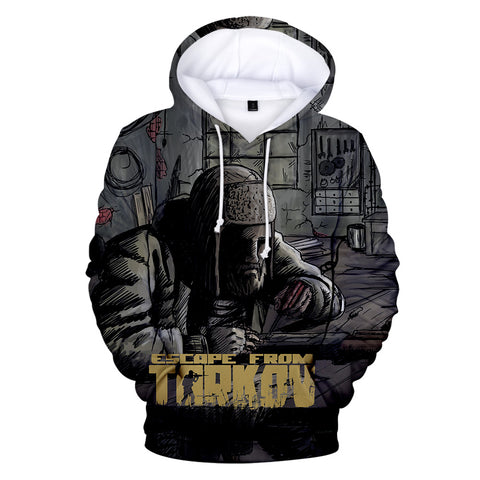 Image of Escape From Tarkov 3D Hoodies - Game Hooded Sweatshirts Pullovers