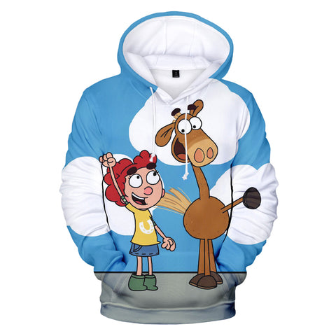 Image of Funny Hooded Pullover - Cartoon It's Pony 3D Print Hoodies