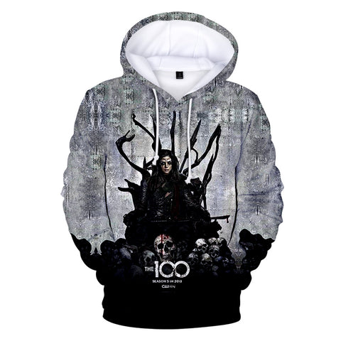 Image of The Hundred 3D Printed Streetwear Hoodies