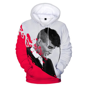 3D Printed Peaky Blinders Hoodie Sportswear - Oversized Fashion Pullover