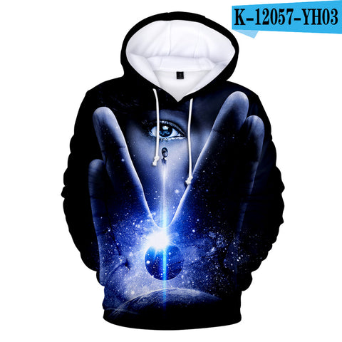 Image of 3D Printed Star Trek TV Series: Discovery Season Hoodie Sweatshirt