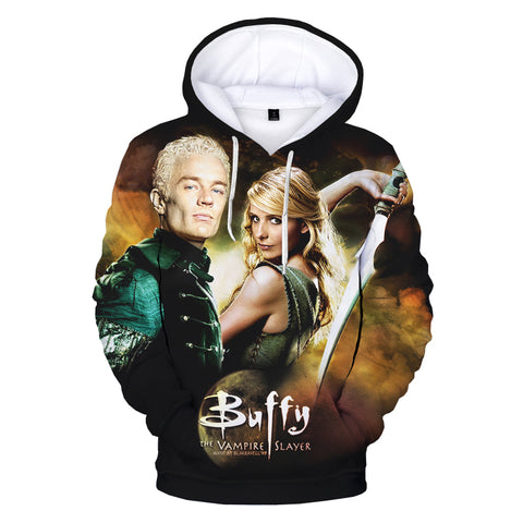 Image of TV Show Buffy the Vampire Slayer Pullover Hoodies