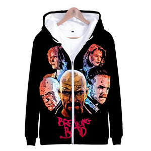 Breaking Bad Hoody Sweatshirt - 3D Printed Hoodie Pullover