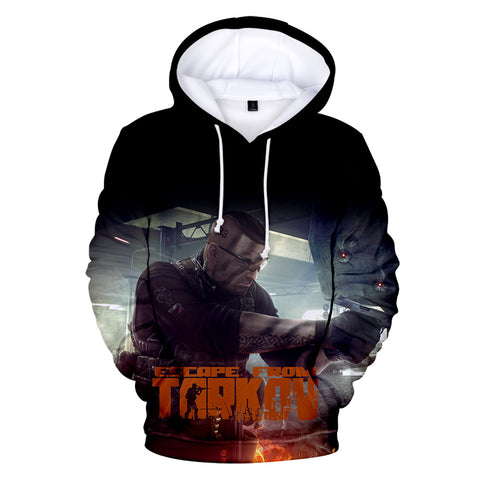 Image of Escape From Tarkov 3D Hoodies - Game Hooded Sweatshirts Pullovers