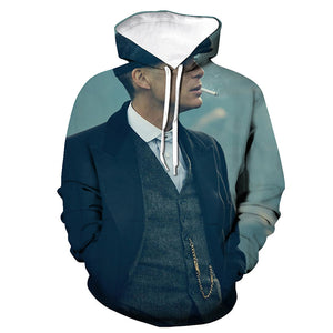 TV Series Peaky Blinders Hoodies - 3D Printed Hooded Pullover