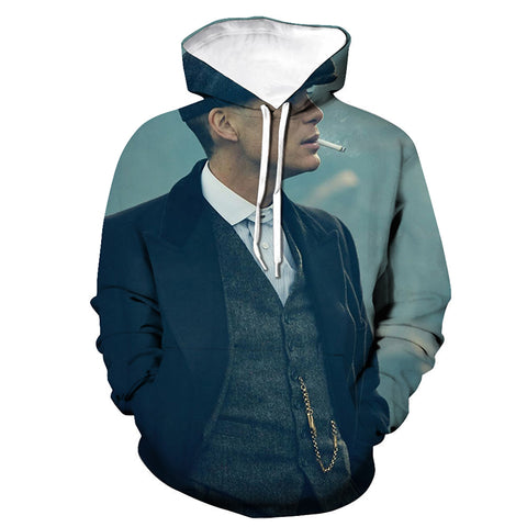 Image of TV Series Peaky Blinders Hoodies - 3D Printed Hooded Pullover