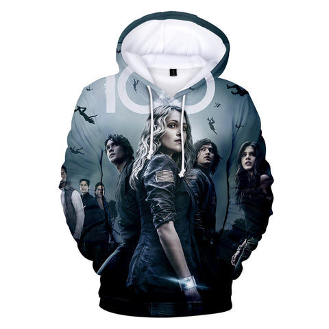 Image of Funny The Hundred 3D Printed Sweatshirt Hoodie