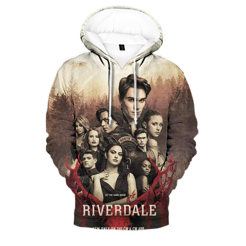 Image of 3D Printed Riverdale Hoodies Sweatshirts