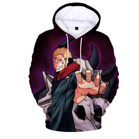 Image of Jujutsu Kaisen 3D Hoodies - Anime Fashion Streetwear Sweatshirt