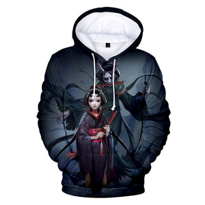 The fifth Personality Hooded Sweatshirts - Game Asymmetrical Battle Arena Hoodie