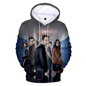 TV Series 13 Reasons Why 3D Printed Hoodie - Hooded Pullover Streetwear