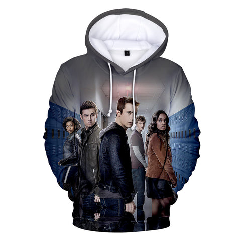 Image of TV Series 13 Reasons Why 3D Printed Hoodie - Hooded Pullover Streetwear