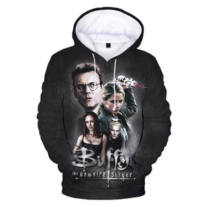 Casual TV Show Buffy the Vampire Slayer Pullover Hoodies