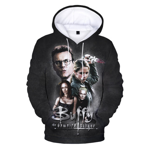 Image of Casual TV Show Buffy the Vampire Slayer Pullover Hoodies