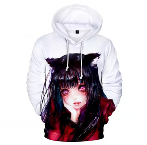 Anime 3D Printed Kakegurui Regular Hoodie