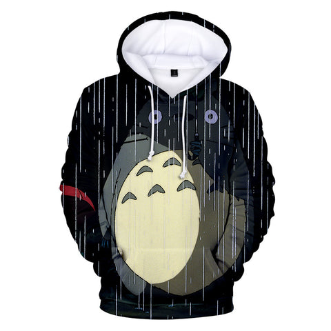 Image of My Neighbor Totoro Hoodie - Anime Hooded Sweatshirt