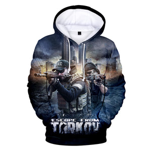 Game Escape From Tarkov 3D Hoodies - Fashion Hooded Sweatshirts Pullovers