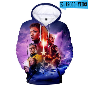 Star Trek TV Series: Discovery Season Hoodie - 3D Printed Sweatshirt