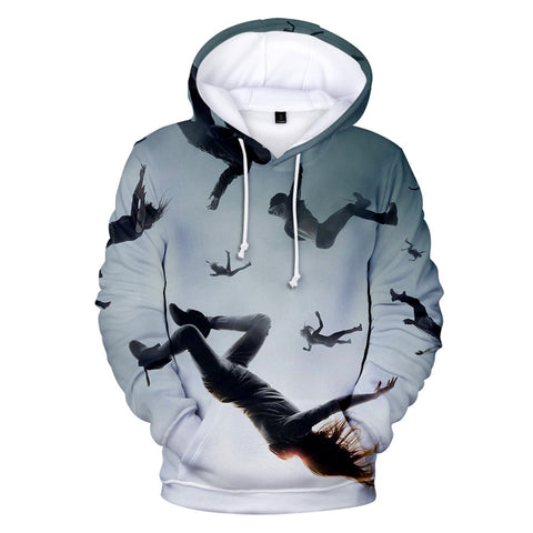 Image of The Hundred 3D Printed Pullover Sweatshirt Hoodie