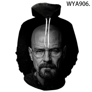 Breaking Bad Pullover - TV Series 3D Printed Streetwear Hoodies