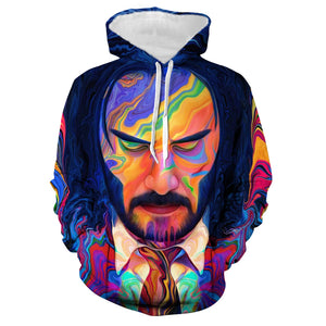 Movie Fashion 3D Printed John Wick Hoodie Streetwear