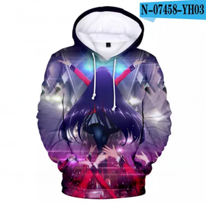 Anime Kakegurui 3D Printed Regular Hoodie