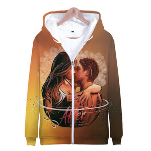 After We Collided 3D Zipper Hooded Sweatshirt Hoodie