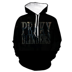 TV Series 3D Printed Peaky Blinders Hooded Pullover Hoodies