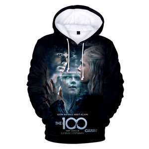 The Hundred Science Fiction Drama 3D Printed Streetwear Hoodies