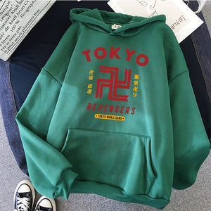 Manga Anime Tokyo Revengers Logo Hoodies Sweatshirts Streetwear