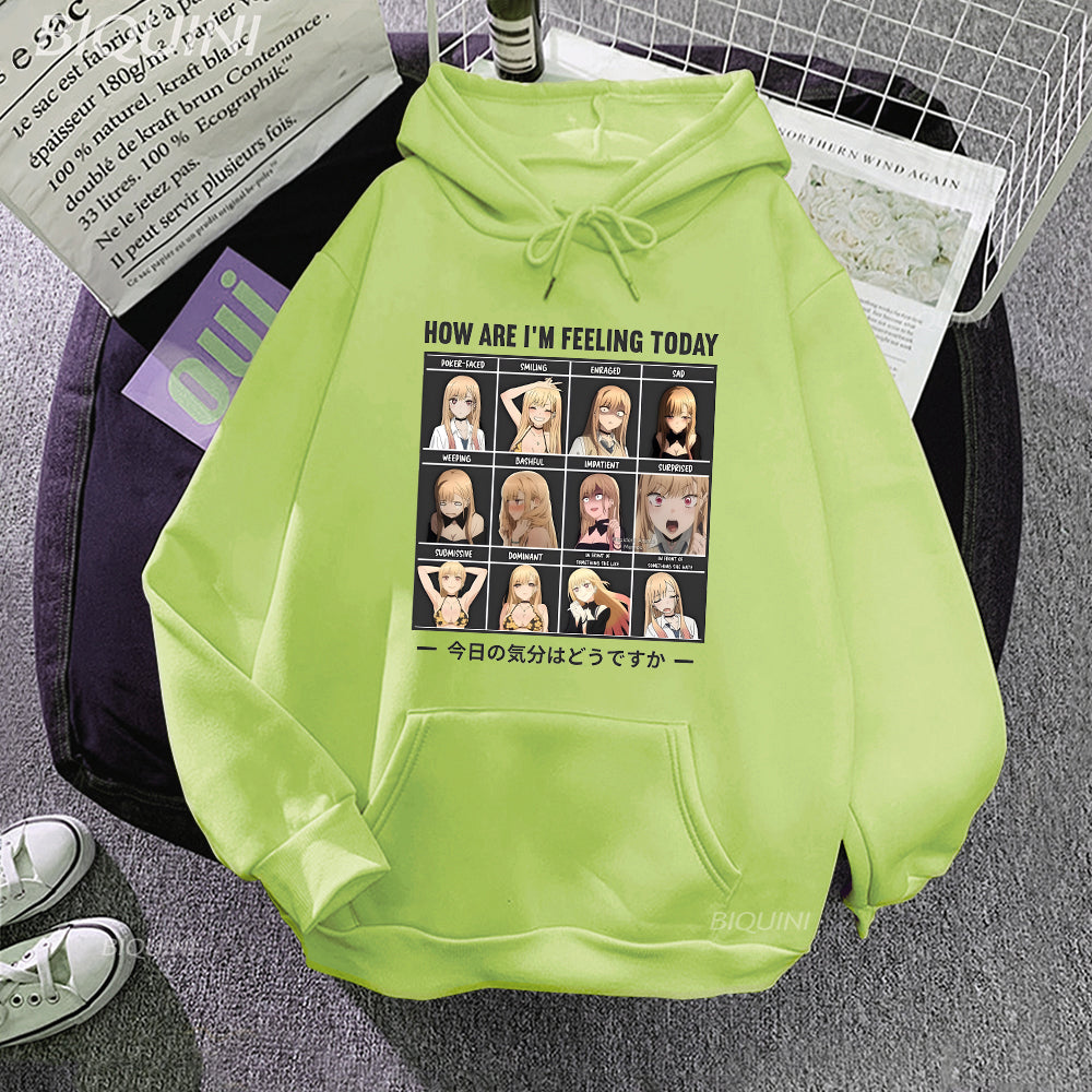 Marin Kitagawa Anime My Dress Up Darling Aesthetic Casual Hoodie